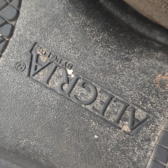 Alegria gray leather shoes mn. sz.46 - Picture 11 of 13